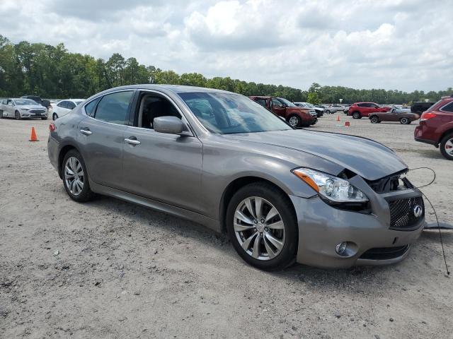 JN1BY1AP6DM510793 - 2013 INFINITI M37 SILVER photo 4