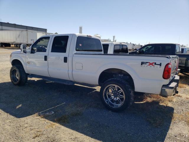 1FT8W3BT1BEA92347 - 2011 FORD F350 SUPER DUTY WHITE photo 2