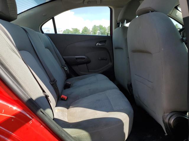 1G1JA5SG7D4234295 - 2013 CHEVROLET SONIC LS RED photo 10