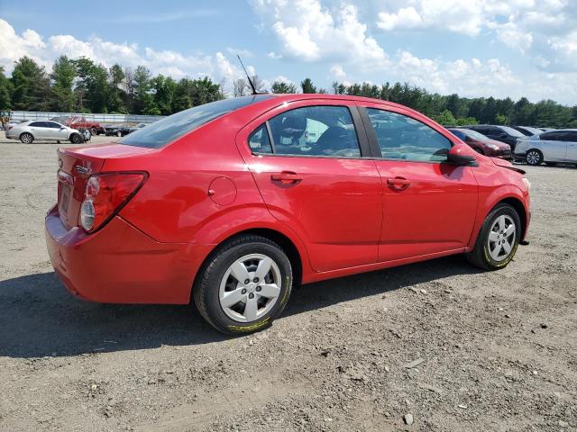 1G1JA5SG7D4234295 - 2013 CHEVROLET SONIC LS RED photo 3