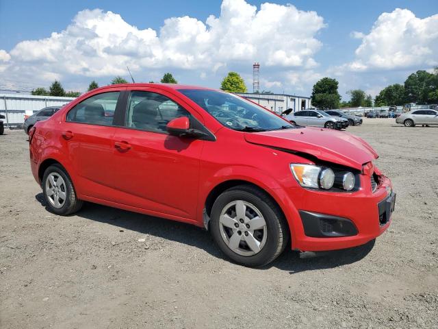 1G1JA5SG7D4234295 - 2013 CHEVROLET SONIC LS RED photo 4