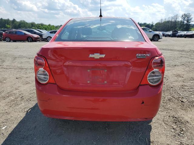 1G1JA5SG7D4234295 - 2013 CHEVROLET SONIC LS RED photo 6