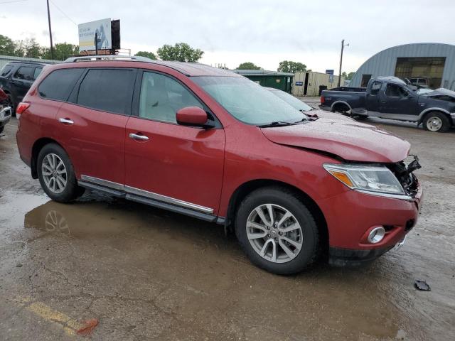 5N1AR2MN7GC622658 - 2016 NISSAN PATHFINDER S RED photo 4