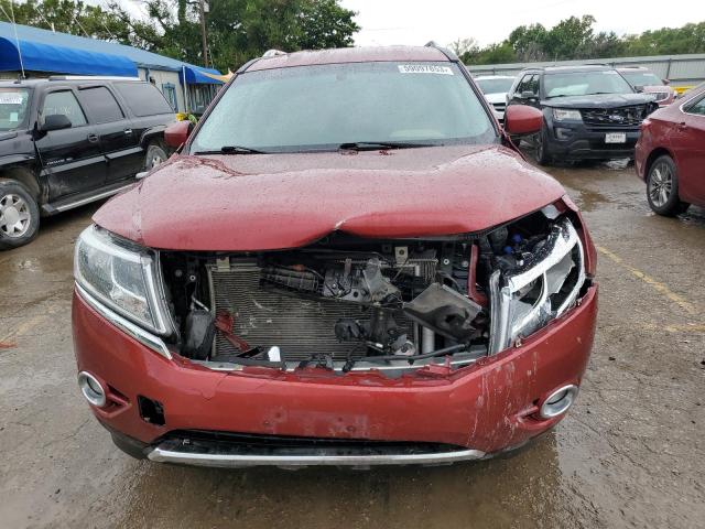 5N1AR2MN7GC622658 - 2016 NISSAN PATHFINDER S RED photo 5