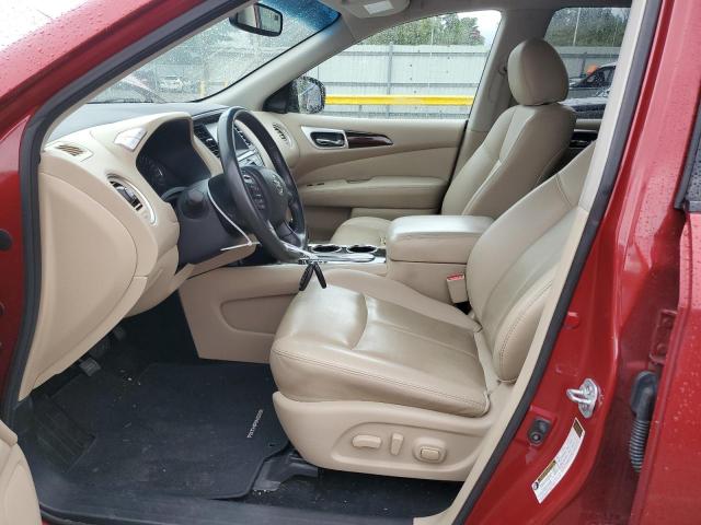 5N1AR2MN7GC622658 - 2016 NISSAN PATHFINDER S RED photo 7