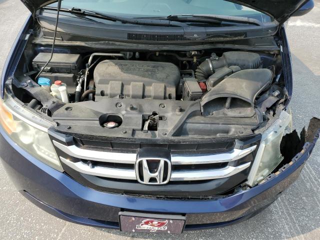 5FNRL5H63FB131275 - 2015 HONDA ODYSSEY EXL 蓝色 照片 12