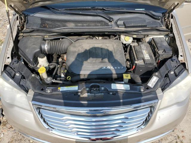 2C4RC1CGXDR537628 - 2013 CHRYSLER TOWN & COU TOURING L BEIGE photo 12