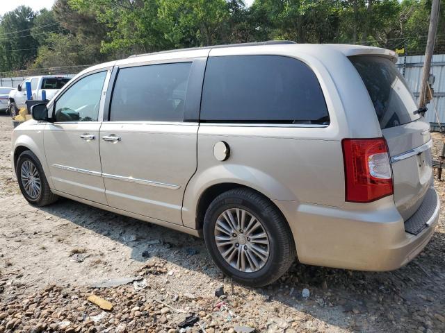 2C4RC1CGXDR537628 - 2013 CHRYSLER TOWN & COU TOURING L BEIGE photo 2