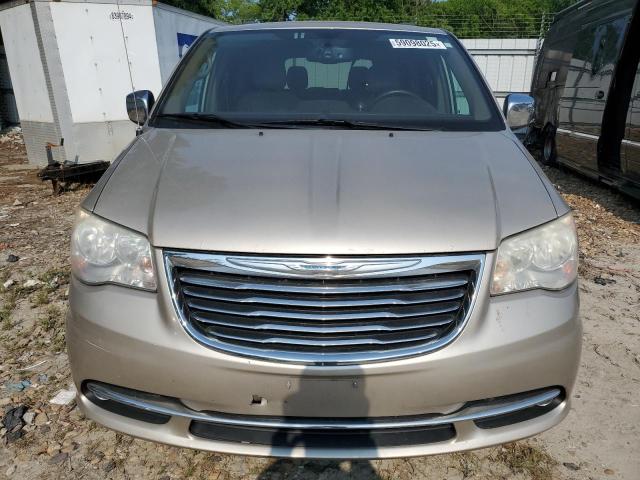 2C4RC1CGXDR537628 - 2013 CHRYSLER TOWN & COU TOURING L BEIGE photo 5