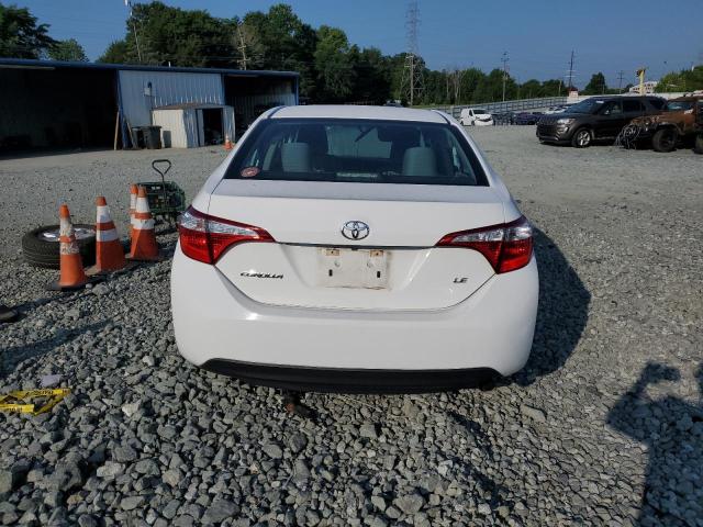 5YFBURHE7GP394484 - 2016 TOYOTA COROLLA L WHITE photo 6