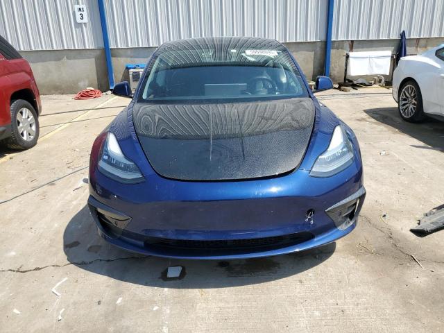 5YJ3E1EB4NF260974 - 2022 TESLA MODEL 3 ლურჯი ფოტო 5