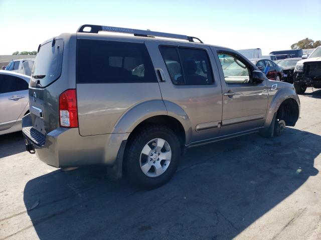 5N1AR18U35C758049 - 2005 NISSAN PATHFINDER LE ოქროსფერი ფოტო 3
