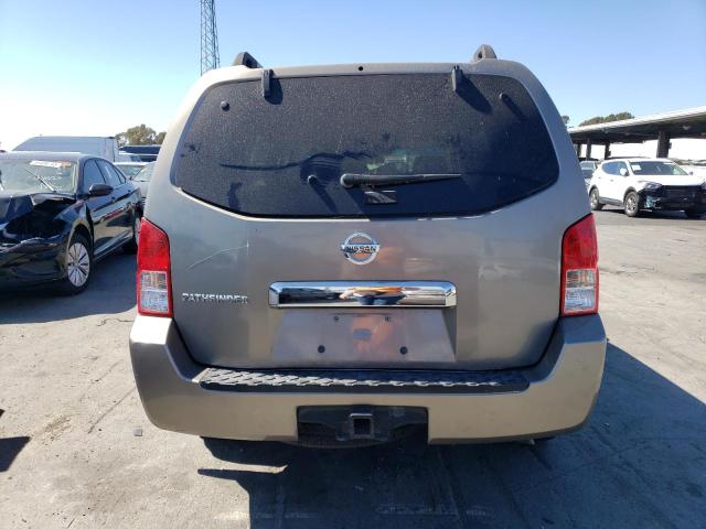 5N1AR18U35C758049 - 2005 NISSAN PATHFINDER LE ოქროსფერი ფოტო 6