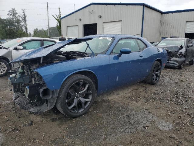 2C3CDZAG8LH236031 - 2020 DODGE CHALLENGER SXT BLUE photo 1