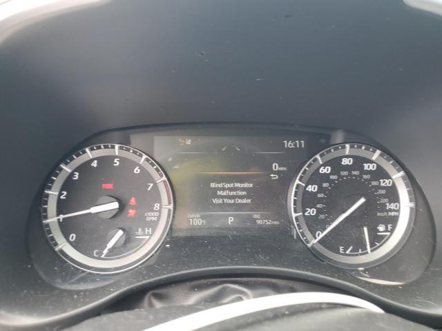 5TDGZRBH4MS526193 - 2021 TOYOTA HIGHLANDER XLE SILVER photo 9