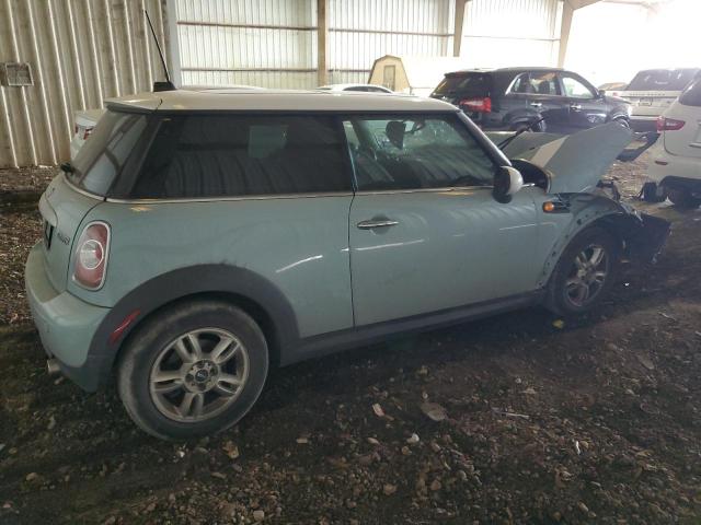 WMWSU3C57BT252512 - 2011 MINI COOPER BLUE photo 3