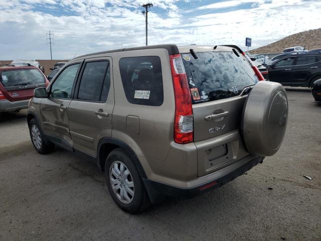 JHLRD78925C049409 - 2005 HONDA CR-V SE TAN photo 2