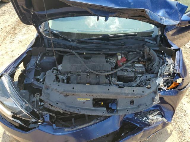 3N1AB7AP6KY240524 - 2019 NISSAN SENTRA S 蓝色 照片 11