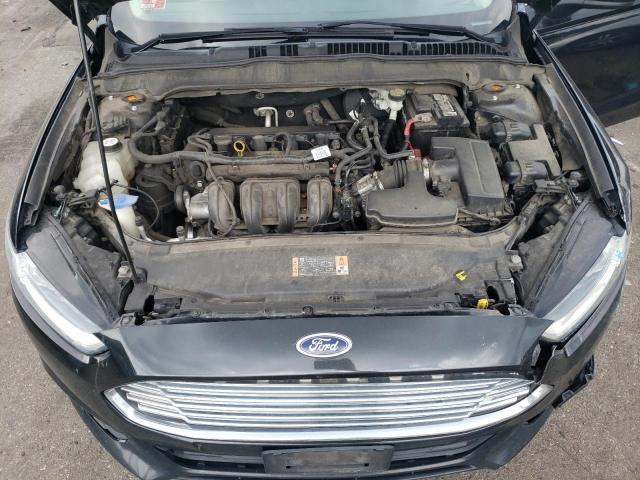 1FA6P0G72E5354742 - 2014 FORD FUSION S BLACK photo 11