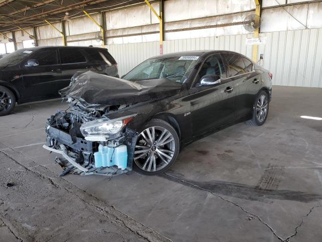 JN1EV7APXKM543057 - 2019 INFINITI Q50 LUXE BLACK photo 1