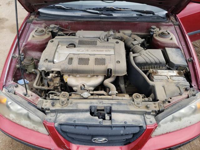 KMHDN56D66U182777 - 2006 HYUNDAI ELANTRA GT GLS RED photo 11