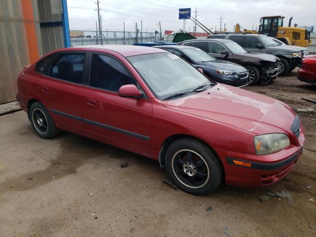 KMHDN56D66U182777 - 2006 HYUNDAI ELANTRA GT GLS RED photo 4