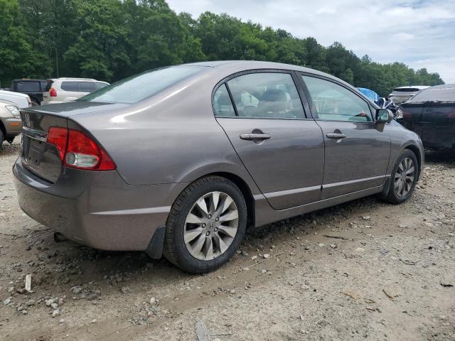 19XFA16959E028738 - 2009 HONDA CIVIC EXL GRAY photo 3