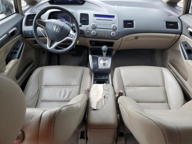 19XFA16959E028738 - 2009 HONDA CIVIC EXL GRAY photo 8