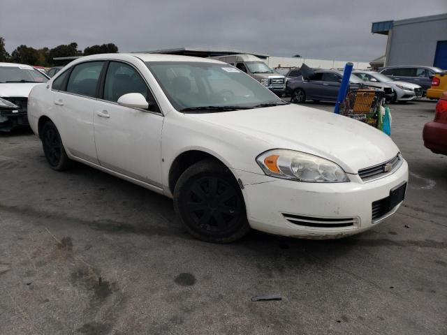 2G1WS553681294663 - 2008 CHEVROLET IMPALA POLICE WHITE photo 4