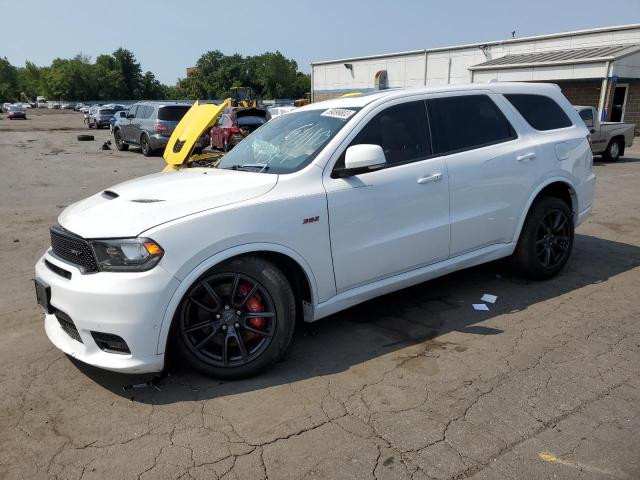 1C4SDJGJ2LC192686 - 2020 DODGE DURANGO SRT WHITE photo 1