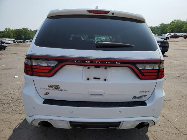 1C4SDJGJ2LC192686 - 2020 DODGE DURANGO SRT WHITE photo 6