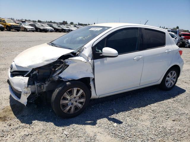 VNKKTUD32EA007326 - 2014 TOYOTA YARIS L/LE WHITE photo 1