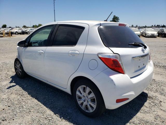 VNKKTUD32EA007326 - 2014 TOYOTA YARIS L/LE WHITE photo 2