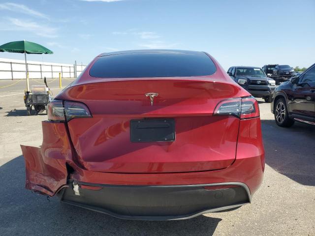 7SAYGDED1RF182312 - 2024 TESLA MODEL Y წითელი ფოტო 6