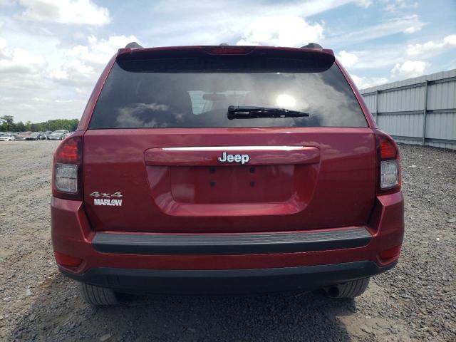 1C4NJDBB1GD573548 - 2016 JEEP COMPASS SPORT RED photo 6