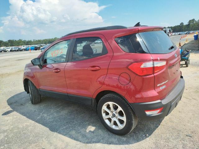 MAJ3P1TE0JC203501 - 2018 FORD ECOSPORT SE RED photo 2