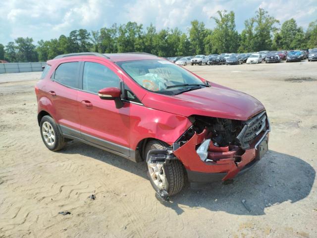 MAJ3P1TE0JC203501 - 2018 FORD ECOSPORT SE RED photo 4