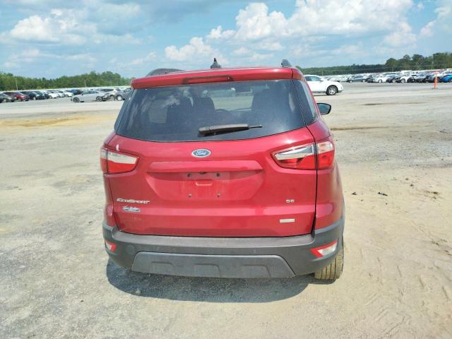 MAJ3P1TE0JC203501 - 2018 FORD ECOSPORT SE RED photo 6