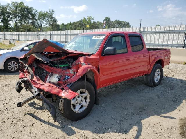 5TEGN92N84Z451843 - 2004 TOYOTA TACOMA DOUBLE CAB PRERUNNER RED photo 1