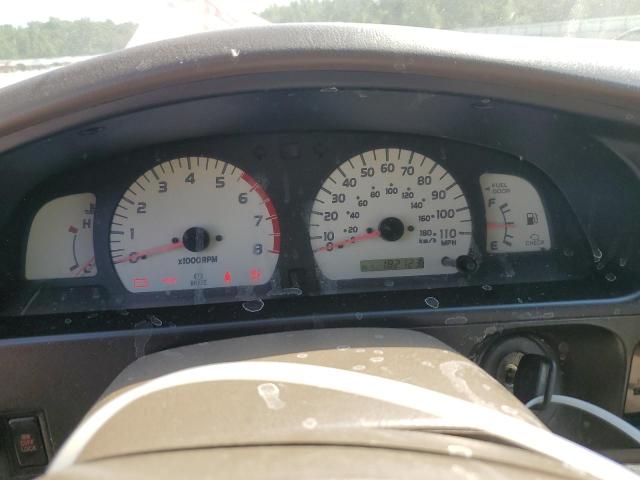 5TEGN92N84Z451843 - 2004 TOYOTA TACOMA DOUBLE CAB PRERUNNER RED photo 9