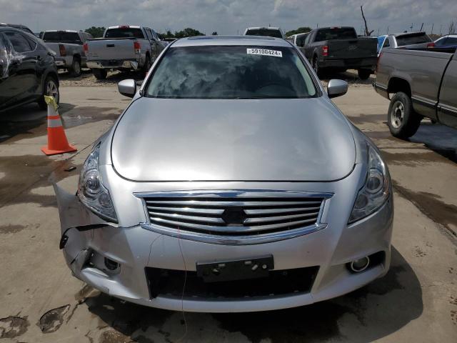 JN1CV6AP5DM714737 - 2013 INFINITI G37 BASE SILVER photo 5