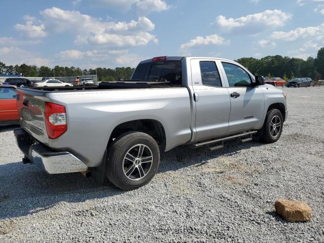 5TFRM5F10KX140925 - 2019 TOYOTA TUNDRA DOUBLE CAB SR/SR5 SILVER photo 3