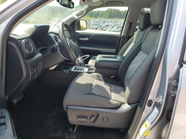 5TFRM5F10KX140925 - 2019 TOYOTA TUNDRA DOUBLE CAB SR/SR5 SILVER photo 7