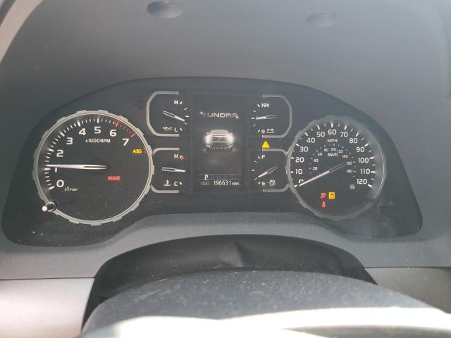 5TFRM5F10KX140925 - 2019 TOYOTA TUNDRA DOUBLE CAB SR/SR5 SILVER photo 9