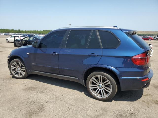 5UXZV8C58CL425417 - 2012 BMW X5 XDRIVE50I BLUE photo 2