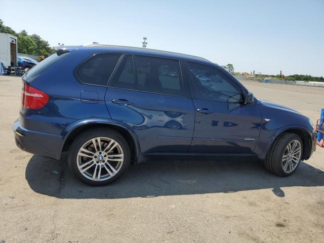 5UXZV8C58CL425417 - 2012 BMW X5 XDRIVE50I BLUE photo 3
