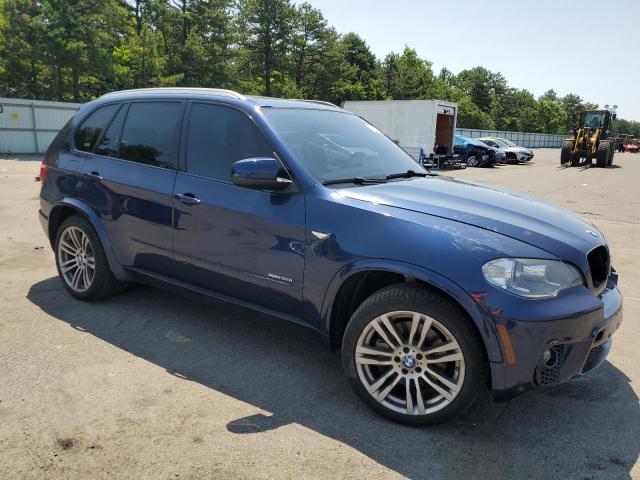 5UXZV8C58CL425417 - 2012 BMW X5 XDRIVE50I BLUE photo 4