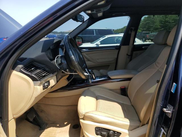 5UXZV8C58CL425417 - 2012 BMW X5 XDRIVE50I BLUE photo 7