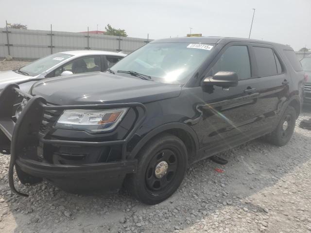1FM5K8AR6GGC42042 - 2016 FORD EXPLORER POLICE INTERCEPTOR შავი ფოტო 1