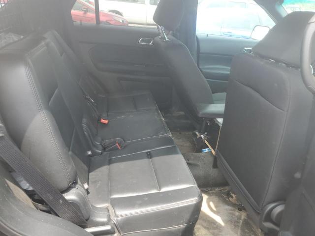 1FM5K8AR6GGC42042 - 2016 FORD EXPLORER POLICE INTERCEPTOR შავი ფოტო 10